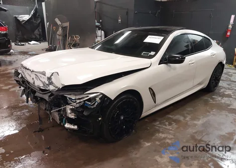 2020 BMW 840I Gran Coupe z USA, uszkodzony, nr VIN WBAGV2C05LCE34683